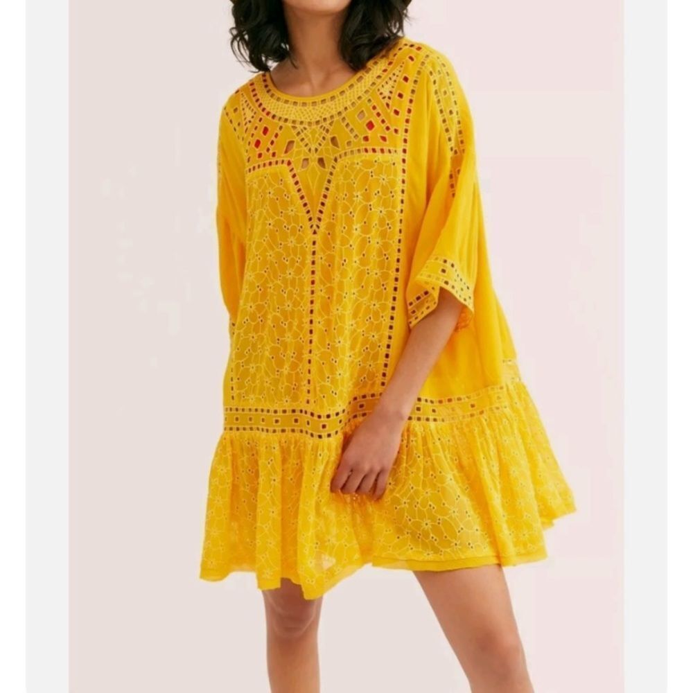 Free People Dancing Under The Stars Tunic Size M/L